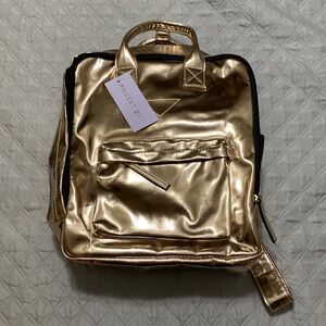 NWT Madden Girl Backpack - Gold